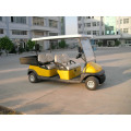 48V battery operated 4 seats electric golf cart with cargo box